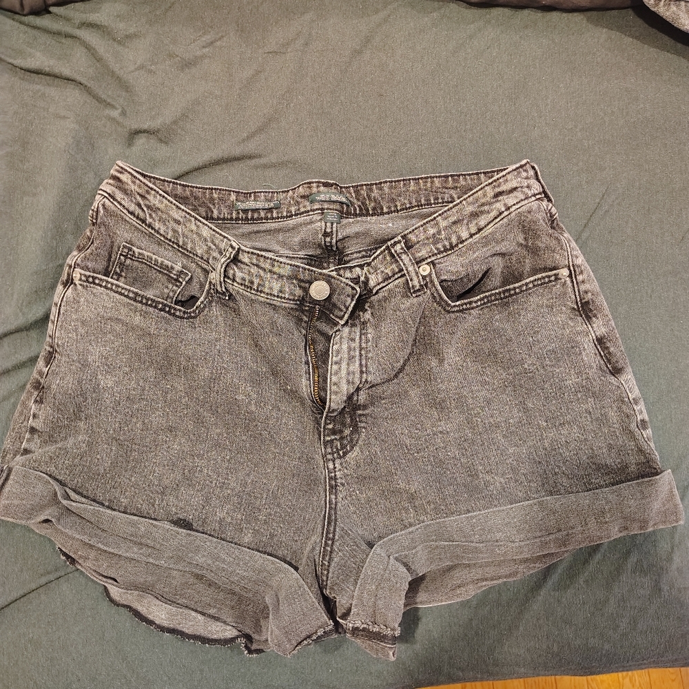 Wild Fable Super High Rise Curvy Rolled Cuff Shorts